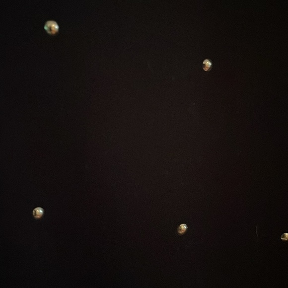 The loft. Beautiful black dress with gold beads. Never worn - Picture 3 of 4